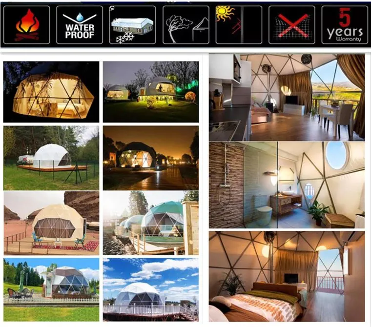 hotel igloo tent