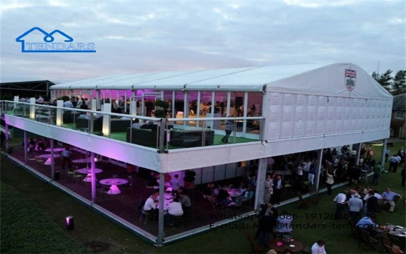 arc-shaped banquet tent