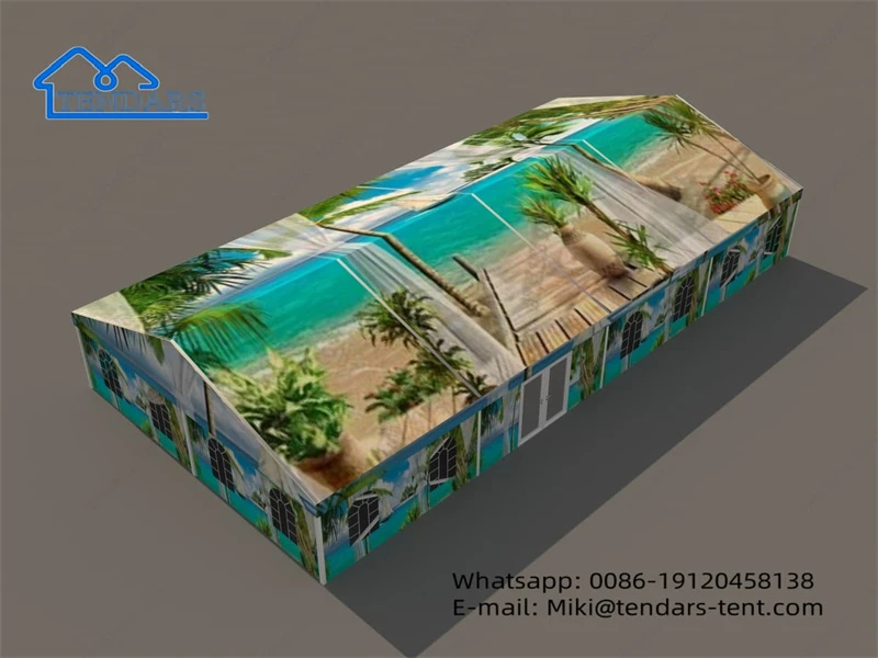 Tenda con struttura ad A-personalizzabile