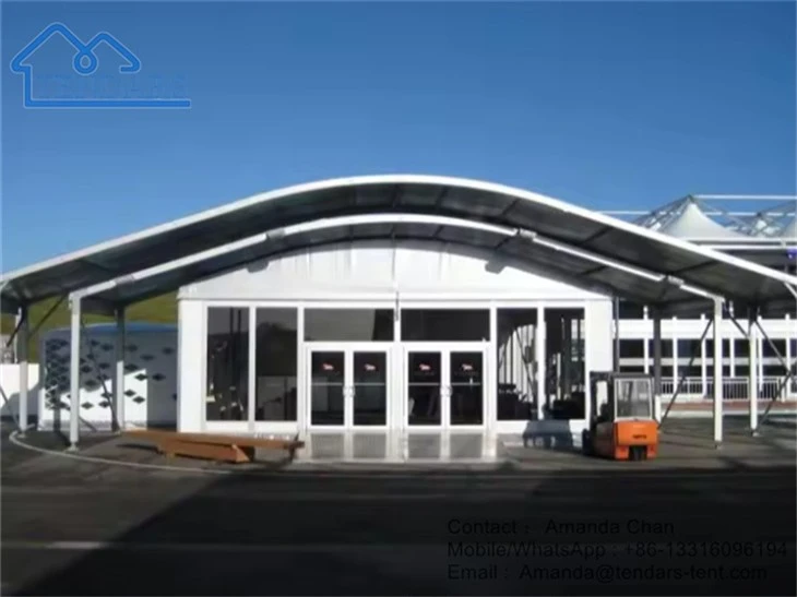 Trade Show Curved Tent