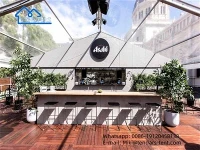 Tenda in lega di alluminio a forma di A-